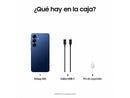 Móvil - Samsung Galaxy S25, Navy, 128 GB, 12 GB RAM, 6.2" FHD+ con IA , Snapdragon 8, 4000 mAh, Android 15