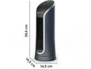 Ventilador de torre - Rowenta Eole Compact, 11 W, 6 velocidades, Silencioso, Temporizador, Negro Y Blanco