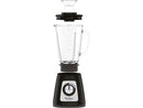 Batidora de vaso - Moulinex Blendforce LM4358, 800 W, 1.75 L, 6 Cuchillas, 2 velocidades, Tecnología Powelix, Vaso Vidrio Termorresistente, Negro