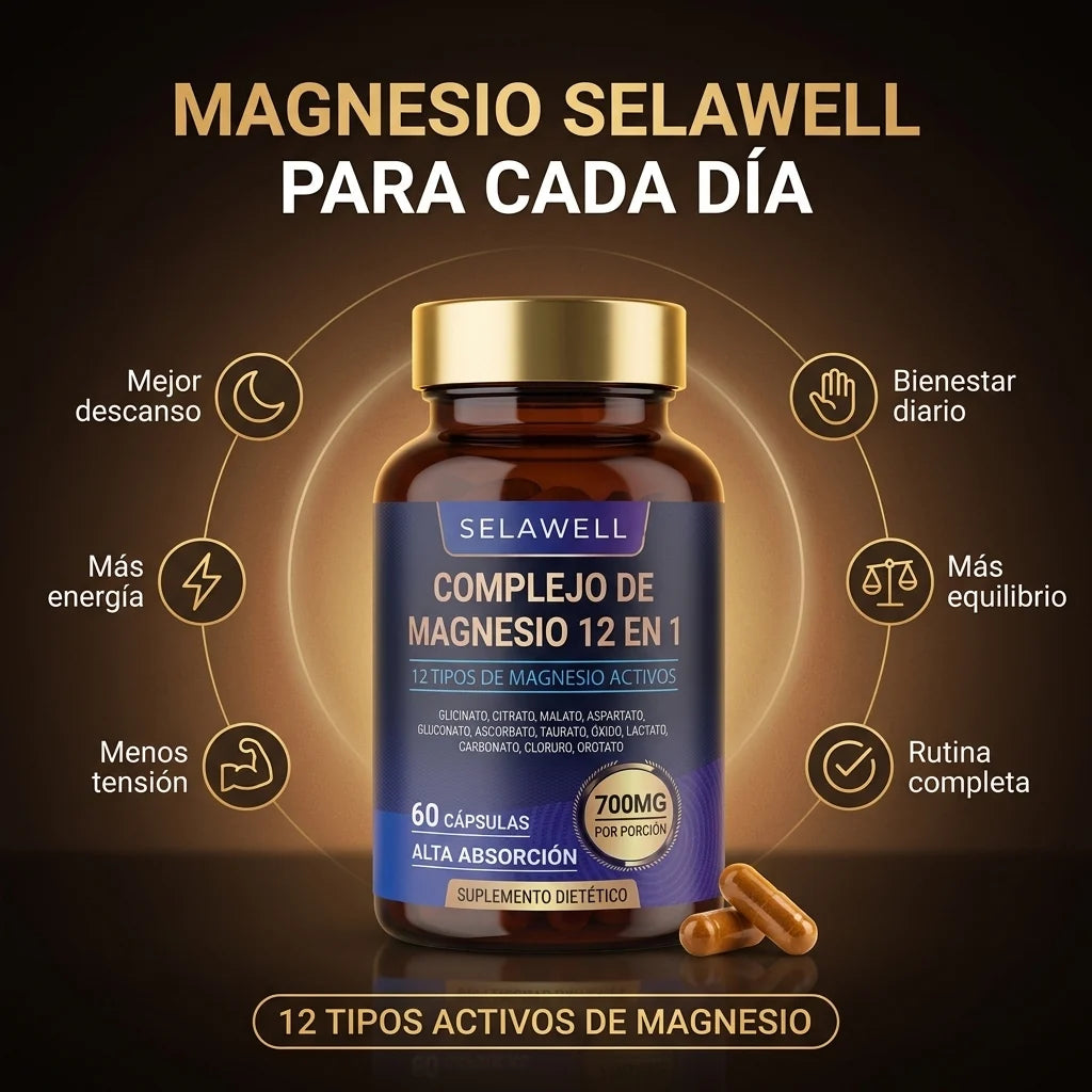 Complejo de Magnesio 12 en 1- SelaWell