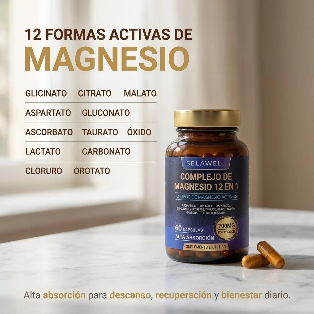 Complejo de Magnesio 12 en 1- SelaWell