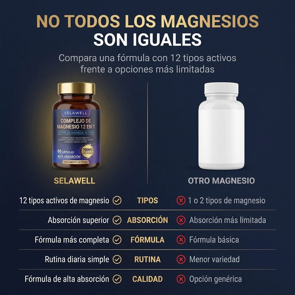 Complejo de Magnesio 12 en 1- SelaWell