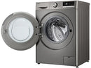 Lavadora carga frontal - LG F4WR7009AGS, Serie 700, 9 kg, 1400 rpm, 14 Programas, AI Direct Drive™, TurboWash™360˚, Inox