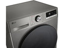 Lavadora carga frontal - LG F4WR7009AGS, Serie 700, 9 kg, 1400 rpm, 14 Programas, AI Direct Drive™, TurboWash™360˚, Inox