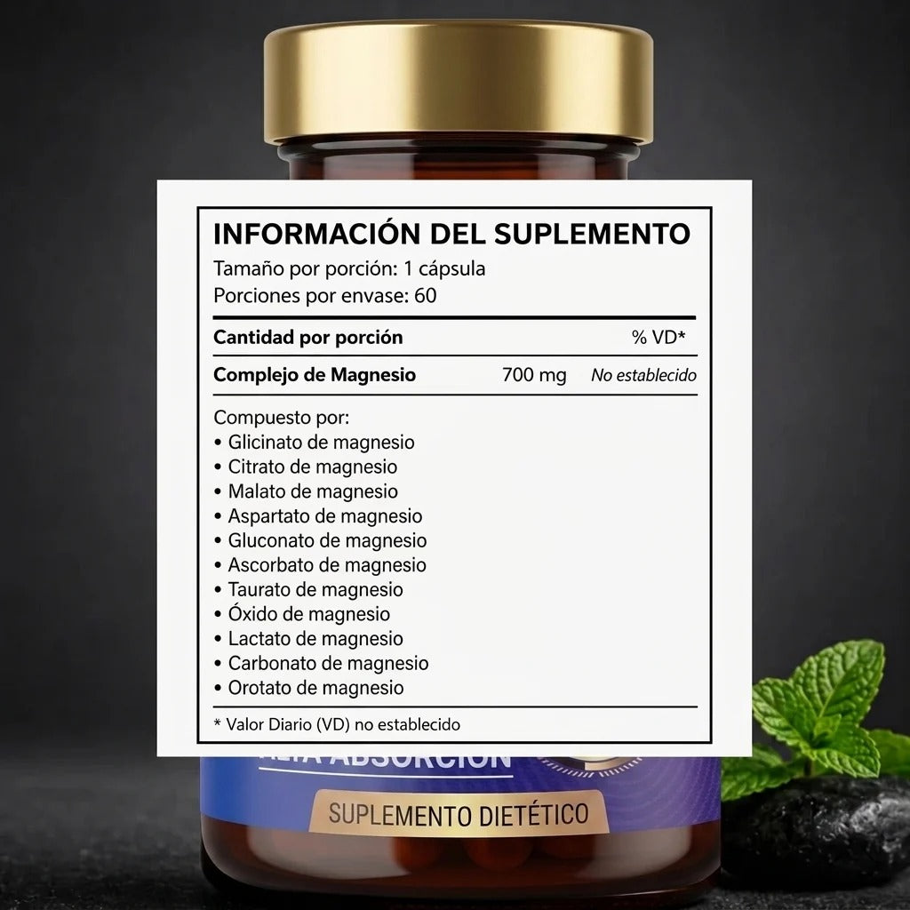 Complejo de Magnesio 12 en 1- SelaWell