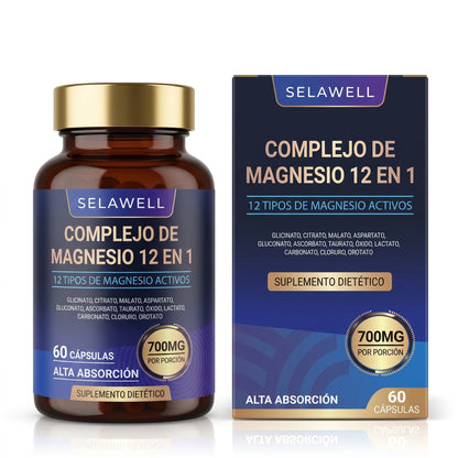 Complejo de Magnesio 12 en 1- SelaWell