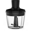 Batidora de mano - Moulinex DD6558 QuickChef, 3 en 1, 1000W, Tecnología Powelix, 10 Velocidades, Función Turbo, Accesorios Incluidos, Acero Inoxidable